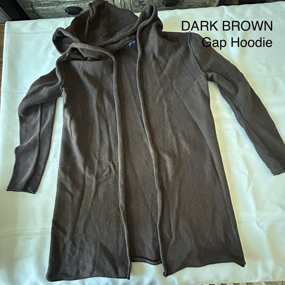 GAP Dark Brown Hoodie Jacket